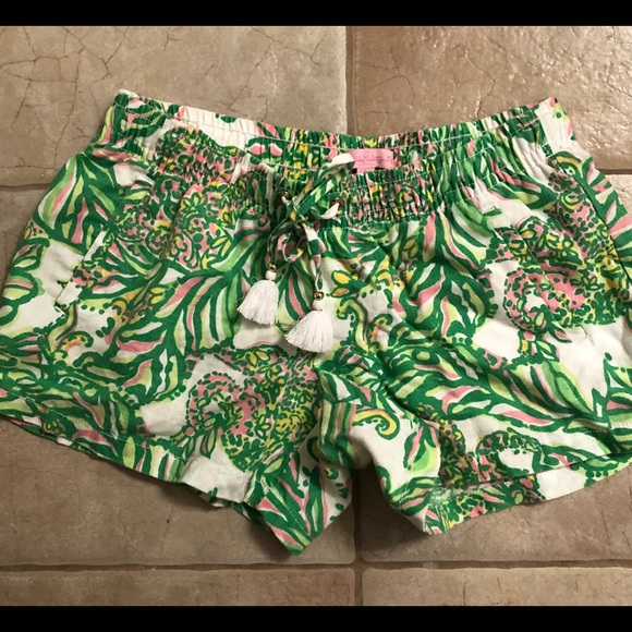 Lilly Pulitzer Pants - Lilly Pulitzer linen shorts